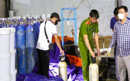 Công an Thanh Hóa tạm giữ 137 tấn nguyên liệu sản xuất "khí cười"