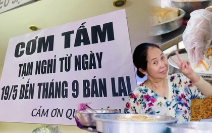 Tiệm cơm lâu năm giữa Quận 1 bỗng nghỉ bán khiến khách tiếc ngẩn ngơ, biết lý do phía sau còn bất ngờ hơn