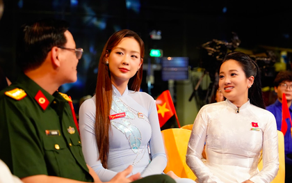Bà xã NSƯT Quốc Cơ - MC Hồng Phượng hội ngộ cùng Hoa hậu Bảo Ngọc trong chương trình mừng đại lễ 30/4