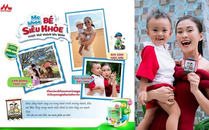 Bé yêu nhà Mâu Thủy đã nhận được huy chương siêu khỏe từ Morinaga, còn con của mẹ thì sao?