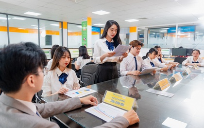 Không gian thực hành hiện đại, sinh viên Tài chính - Ngân hàng HUTECH tự tin nghiệp vụ chuyên môn