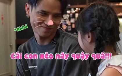 Cuộc nói chuyện của bố Neko Lê và "bình rượu": Ai mà nghĩ lúc ở bên con gái, nam rapper cá tính lại "biến" thành thế này!