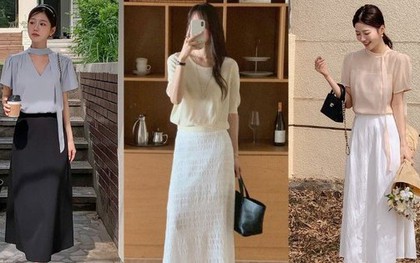 Dành cho nàng mê phong cách tối giản: Cứ mặc 4 mẫu chân váy basic này thì ở đâu cũng sành điệu