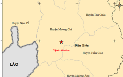 Điện Biên lại vừa xảy ra động đất