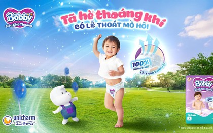 Bí quyết từ Bobby - Lỗ thoát mồ hôi 100% thoáng khí cho bé vui hè
