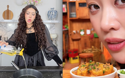 Hai Hoa hậu lấy chồng xong khiến cả TikTok bị "làm phiền": Thể hiện khả năng nấu ăn thôi mà cũng "khó đỡ" thế này!