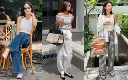 10 cách mặc quần ống rộng chuẩn đẹp cho phụ nữ ở độ tuổi ngoài 40