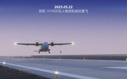 Trung Quốc ra mắt máy bay không người lái chở hàng cực khủng: Bay 1.500km, chở hơn 1 tấn, được ví như “xe bán tải trên không”