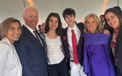 Cựu Tổng thống Mỹ Joe Biden lần đầu xuất hiện công khai sau khi mắc ung thư