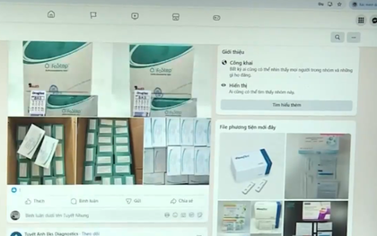 Kit test, thuốc trị COVID-19 rao bán tràn lan: Mua dễ, hại khó lường