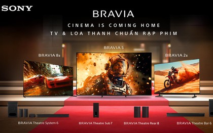Sony ra mắt dòng TV BRAVIA và loa BRAVIA Theatre 2025 mang đến trải nghiệm chuẩn rạp phim