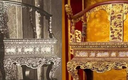 Ngai vua triều Nguyễn bị phá hoại khác với ảnh tư liệu: Chuyên gia lý giải