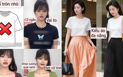 Mùa hè năm nay, chỉ cần mua 3 kiểu áo thun này: Dễ phối, tôn dáng, mặc 2 năm vẫn không lỗi mốt