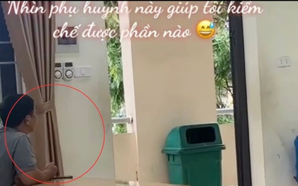 Buổi họp phụ huynh đang gây bão MXH: Nhìn thứ người bố này cầm trên tay, nhiều người đùa "Anh đã trải qua những gì vậy?"