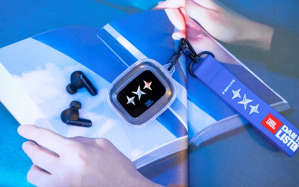 Trên tay mẫu tai nghe giới hạn có màn hình cảm ứng, collab với TXT