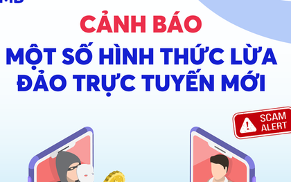 MB cảnh báo khách hàng về 8 thủ đoạn lừa đảo mới xuất hiện