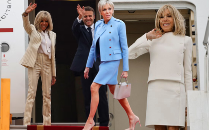 Phong cách sang chảnh của Đệ nhất Phu nhân Pháp Brigitte Macron: 72 tuổi nhưng mặc đồ nhiều người muốn học theo