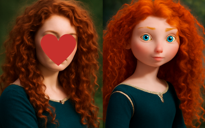 Dàn nhân vật hoạt hình Pixar hoá người thật: 1 nàng công chúa gây sốc vì xinh đẹp hơn cả bản gốc