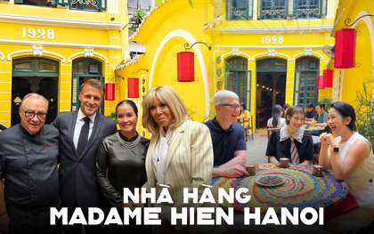 Nhà hàng vừa tiếp đón Tổng thống Pháp: Hoạt động gần 1 thế kỷ, Tim Cook, Lưu Diệc Phi cũng từng dùng bữa ở đây!