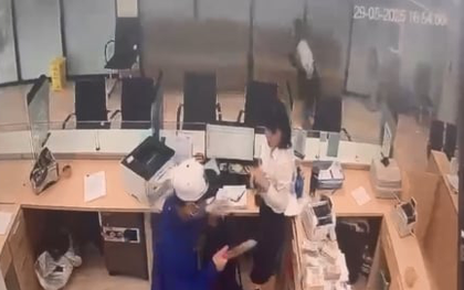 Kẻ bịt mặt xông vào ngân hàng ở Quảng Ninh, cướp 400 triệu đồng rồi bỏ trốn