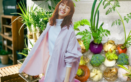 Tôi học mẹ chồng trồng rau thủy canh: Không ngờ khoai lang, gừng, củ cải đều hóa thành cây xanh tuyệt đẹp trong nhà
