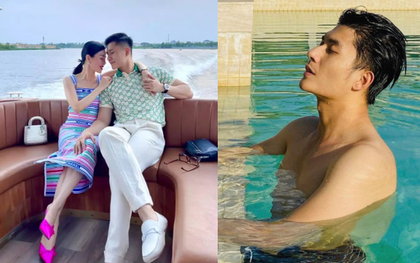 Nam diễn viên Việt quấn quýt bên người phụ nữ hơn 11 tuổi, có 1 con riêng như thuở mới yêu