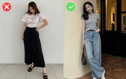4 kiểu quần nàng "nấm lùn" nên né, diện lên dìm dáng thê thảm