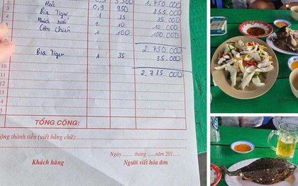 Mạng xã hội lại dậy sóng với hoá đơn thể hiện “cá bò hòm 3,5 triệu đồng/kg” ở Nha Trang