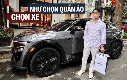 Chủ tiệm Âu phục mua cả VinFast VF 7 và VF 3: ‘Chọn xe như chọn suit, sẽ thêm VF 9 để đủ bộ sưu tập thời trang, thực dụng’