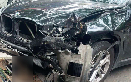 Xe ô tô BMW va chạm xe máy, cô gái 18 tuổi bị đứt lìa chân phải
