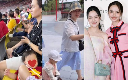Tranh cãi gu thời trang của vợ Duy Mạnh và chị gái: Em mặc xấu có tiếng, chị diện pyjama ra SVĐ gây chú ý?