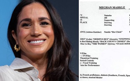 CV cũ của Meghan Markle bất ngờ gây sốt: Từng đóng vai "cô gái nóng bỏng" và vật lộn với tủ đồ trong... phòng tắm