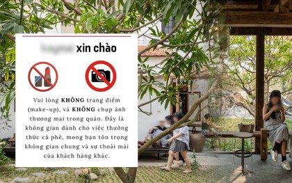"Không trang điểm, không sống ảo": Loạt quy định lạ tại quán cà phê ở Hội An khiến dân tình dậy sóng