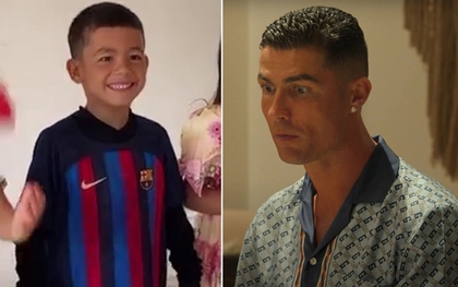 Ronaldo hỏi con trai 7 tuổi: "Ai là người nổi tiếng nhất thế giới", ngớ người trước câu trả lời nhận được