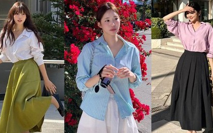 4 mẫu chân váy đẹp nhất để phối cùng áo sơ mi