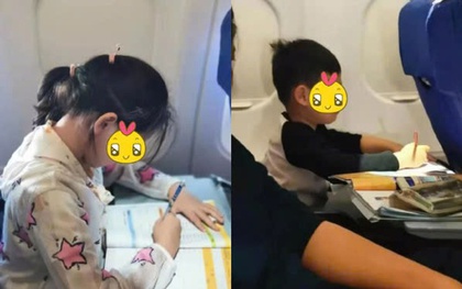 Cả cõi mạng ngơ ngác trước loạt hình ảnh được chụp trên máy bay của các em bé nhà giàu