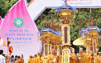 Sáng nay khai mạc đại lễ Vesak Liên hợp quốc 2025 tại TP.HCM