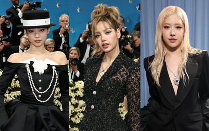 Tóm tắt bộ 3 BLACKPINK tại Met Gala 2025: Hở, sang và nhạt!