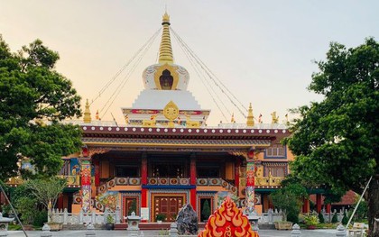 Phát hiện ngôi chùa ngay ở Hà Nội mang vẻ ngoài khác biệt: Du khách nhận xét cảnh như ở nước ngoài