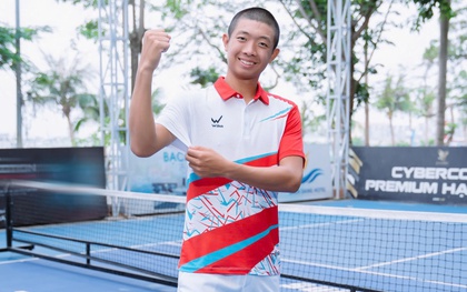 Thần đồng pickleball Quang Dương có bước ngoặt lớn tại Việt Nam