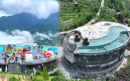 Phá dỡ Vườn Vô Cực từng được coi là điểm 'sống ảo' bậc nhất miền Bắc