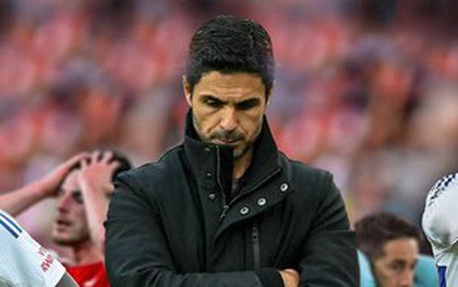 HLV Arteta phát biểu sốc sau trận thua của Arsenal