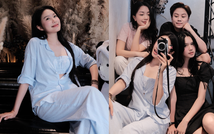 Bữa tiệc visual: Doãn Hải My khí chất "tiểu thư thành thị", đọ sắc 2 hot mom nhan sắc đỉnh nhất nhì làng bóng đá
