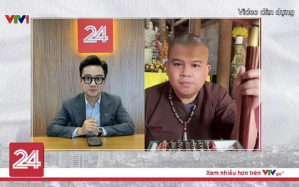 VTV24 đưa sư thầy bán hàng livestream đang nổi tiếng “lên sóng”