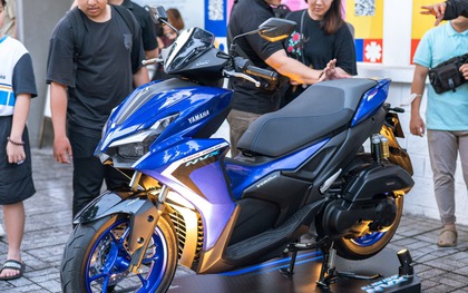 Yamaha NVX 2025 lần đầu trưng bày tại VN: Nhiều công nghệ mới, kỳ vọng giá tốt để đối đầu Air Blade