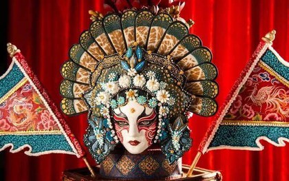 Chiếc bánh cưới "Hỷ sự hát bội" của nghệ nhân Việt đoạt giải cao nhất tại đấu trường ẩm thực hàng đầu châu Á