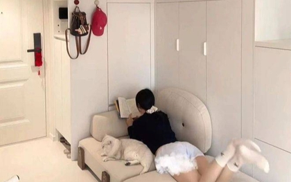 Bức ảnh cô gái nằm đọc sách thu hút chục nghìn like