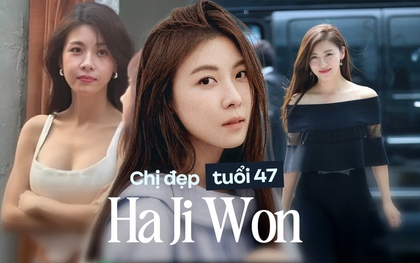 "Chị đẹp" Ha Ji Won tuổi U50 sở hữu body gây bão, làn da tràn đầy collagen: Ăn cơm lúc nào cũng kèm 1 thứ siêu giàu vitamin E để chống lão hóa