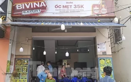 Một quán ốc ở Quy Nhơn bị 'tố' bán đồ ôi thiu