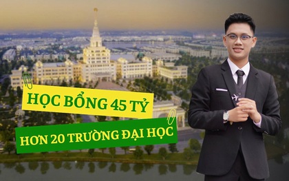 Nam sinh "đa nhiệm" nhất mùa hè này: Thức phỏng vấn lúc 3h sáng, vừa đi học vừa kinh doanh vẫn ẵm trọn học bổng 45 tỷ từ 20 trường